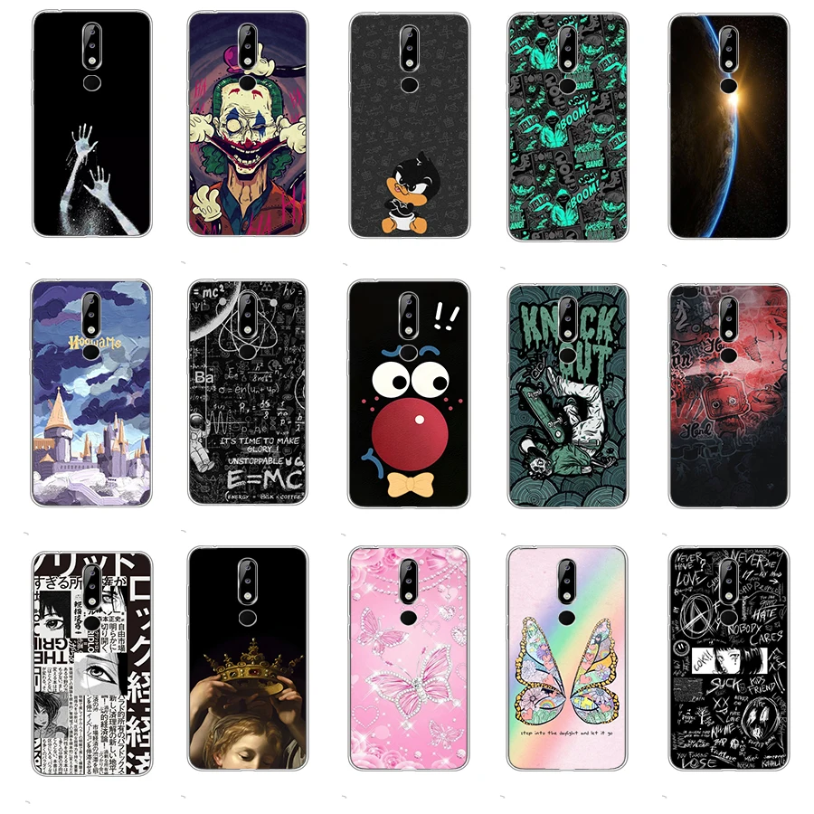 3 For Nokia 5.1 plus/ X5/C100/G100/C21/G60 Case TPU Soft Silicon Protecitve Shell Cover casing