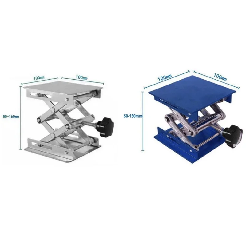 Alumínio Router Lift Table para Woodworking, gravura, ajustável Lab Stand Table, Rack Lift Lifter, Woodworking Benches