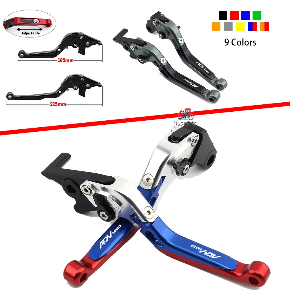 

Extendable Brake For Honda ADV160 ADV 160 2023 Motorcycle Adjustable Handle Levers Clutch Lever Brake Lever Set Accessories