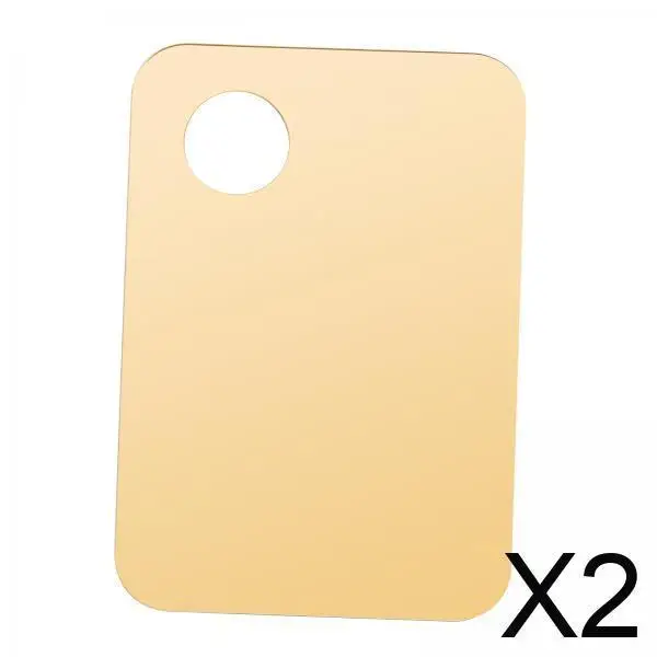 Palette de mélange de maquillage, plaque cosmétique professionnelle en acrylique pour ombre à paupières, Blush, fond de teint et Nail Art