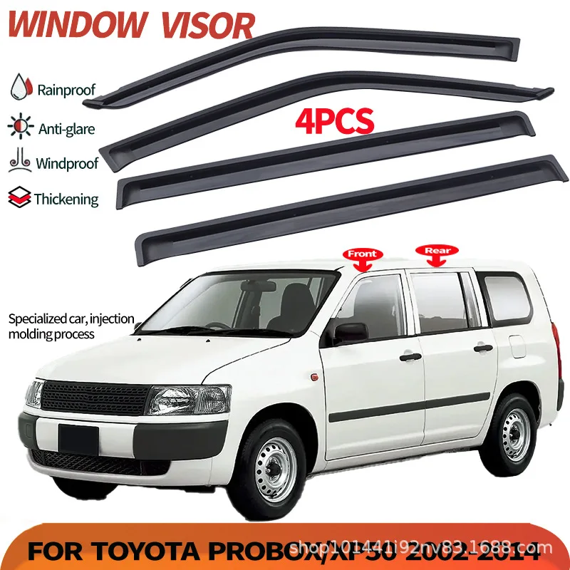 

Suitable for Toyota Probox window weather strips Toyota Probox 2002 Window visor