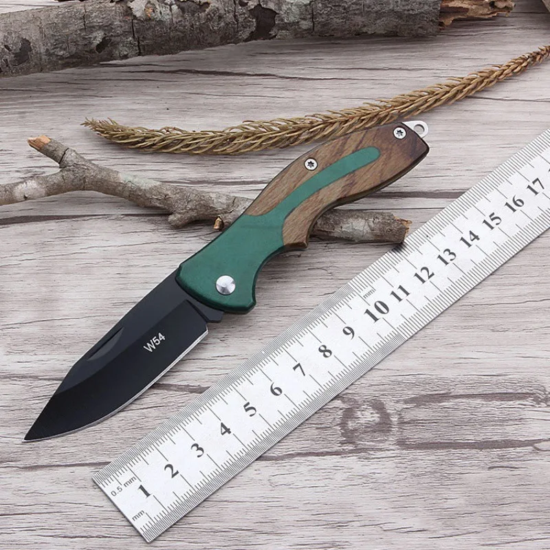 2024 New Outdoor Survival Carry Camping Knife Fruit Knife Folding Knife Portable Fruit Peeling