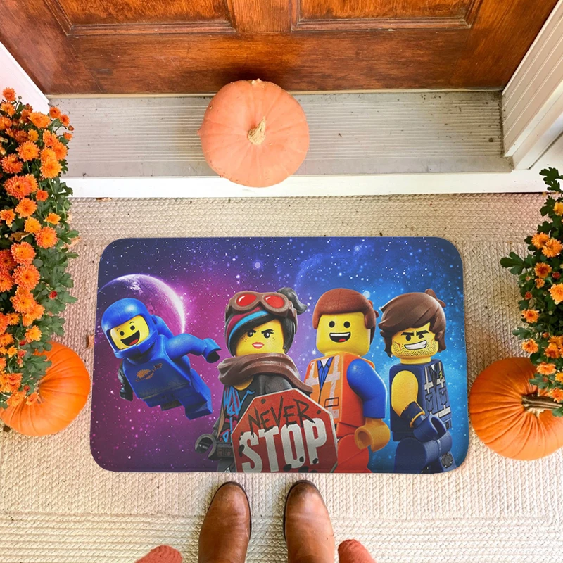 

Living Room Floor Carpet F-Legos Movie Kitchen Bedroom Balcony Hallway Rug Entrance Door Doormat Bathroom Foot Mat Non-slip