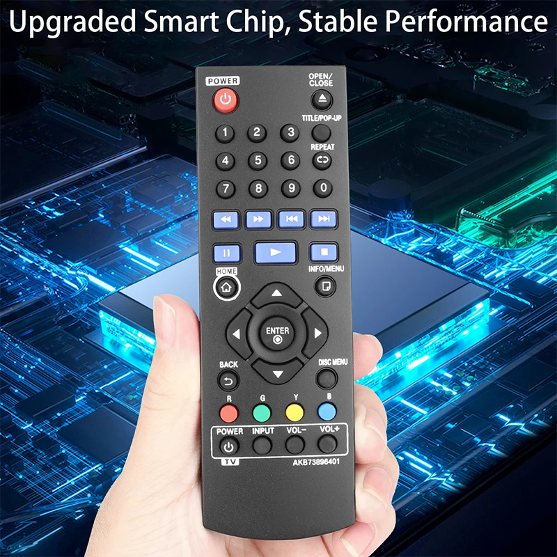 AKB73896401 Remote Control For LG Blue-Ray Disc DVD Player BP250 BP335W BD640 BP135N BP135W BP135 BP240 BP300 BP145 BP155N BP200