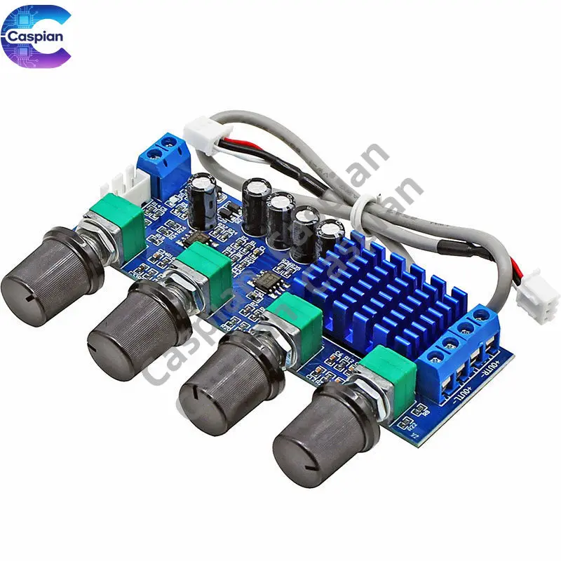 Fever high-power speaker digital amplifier motherboard 2 * 80W stereo dual channel tone modulation board imported TPA3116D2