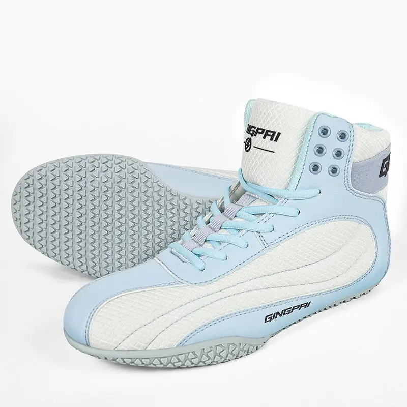 

Brand Comfortable Wide feet Wrestling Shoe Competition Sport Gym Training Shoe Top Quality Wearable Boxing Fighting Boot 35-45