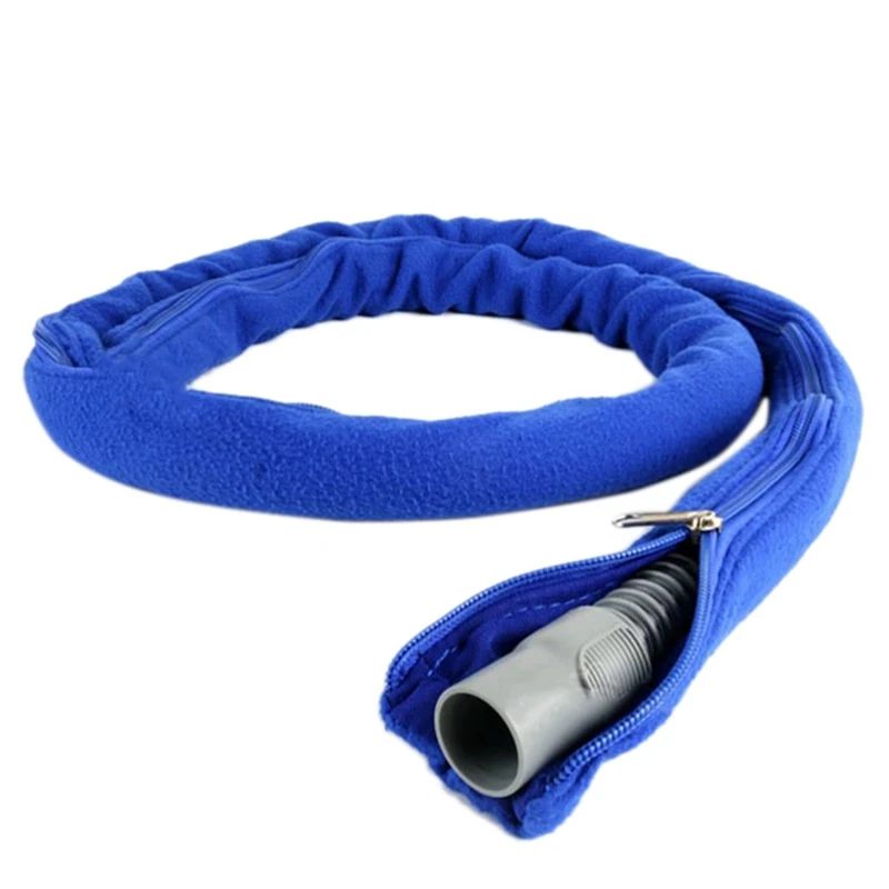 Koeltas Resplabs Cpap Slangbedekking Buiswikkel Herbruikbare Fleece Tubing Isolator Met Rits
