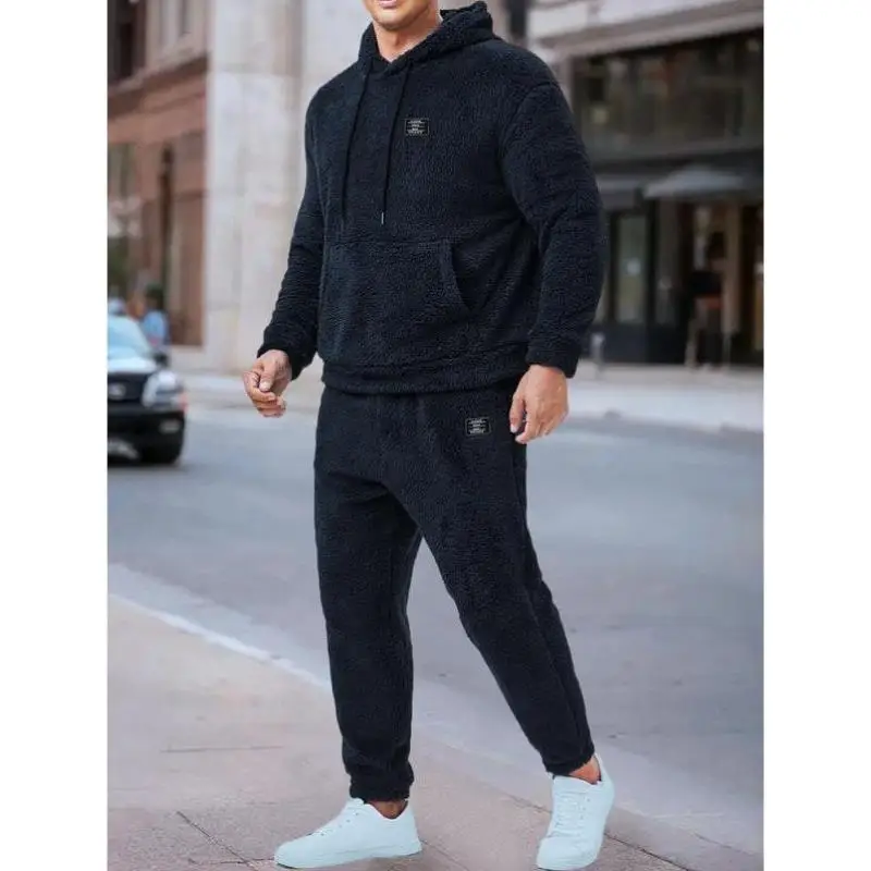 

New E 7 Sle Casual Sportswear Sets Men's ort Sve T-irt And orts Autumn Collection No Brand JIB455