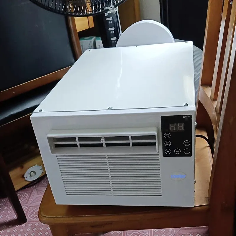 Small portable air conditioner, household mini air conditioner, with British and European and American plugs, new outdoor air