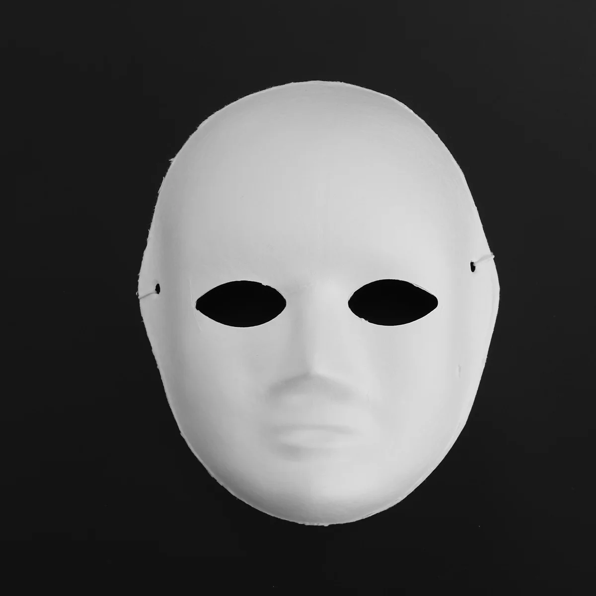 

Blank White Painting Mask Flexible Elastic Band Full Face Costume Mask DIY Kit for Kids Adults Creative Art Activity