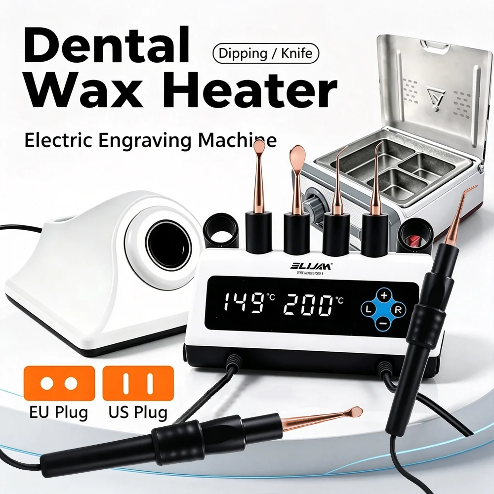 SYJH Dental Electric Engraving Machine Wax Knives Heater & Wax Dipping Heater for Carving and Molding Wax Patterns Dentist Tool