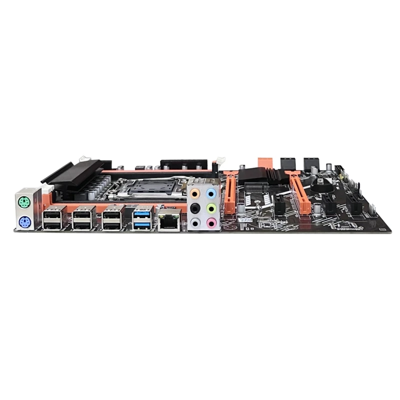 1 Set X99T Desktop Motherboard +SATA Cable+Baffle LGA2011 V3 M.2 NVME NGFF Support E5 2666 E5 2673 E5 2678 V3 CPU