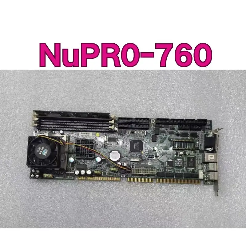 

Used NuPR0-760 industrial control computer motherboard tested OK and shipped quickly