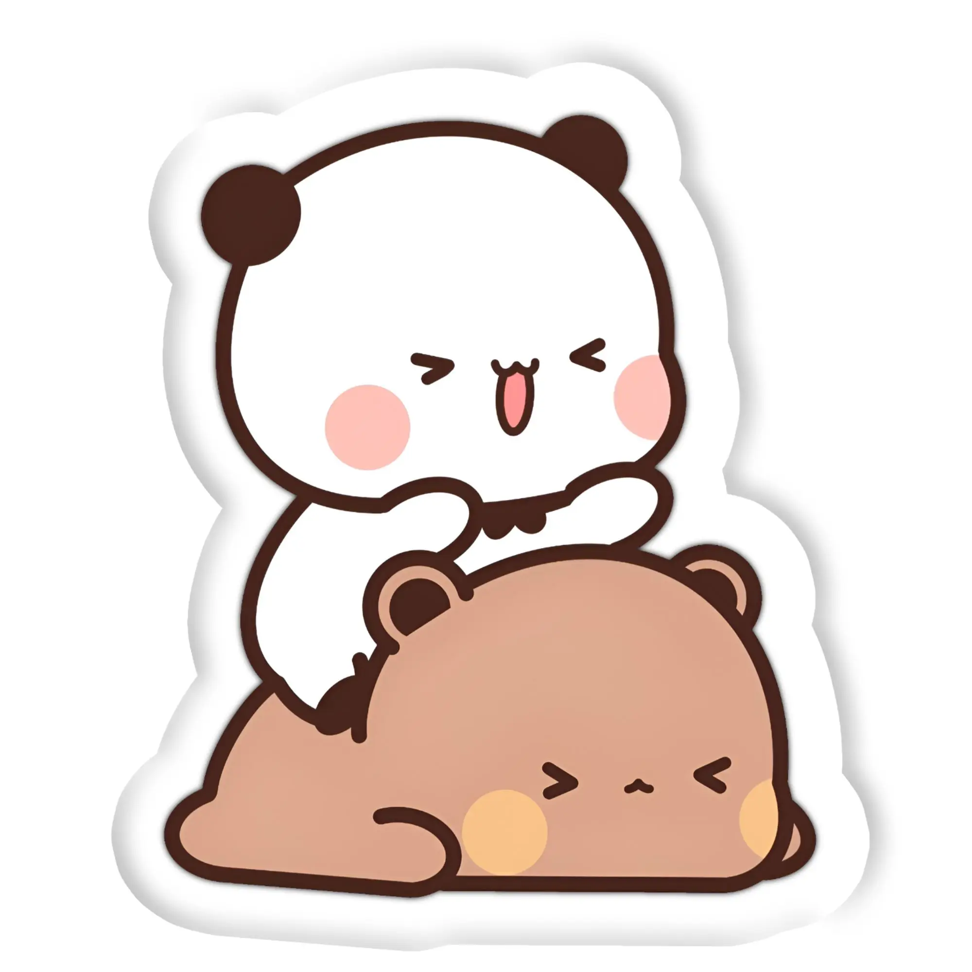 Custom Bubu Dudu Cute Manga Pillow Double Sided Cartoon Cushions Personalized Plush Pillows for Sofa