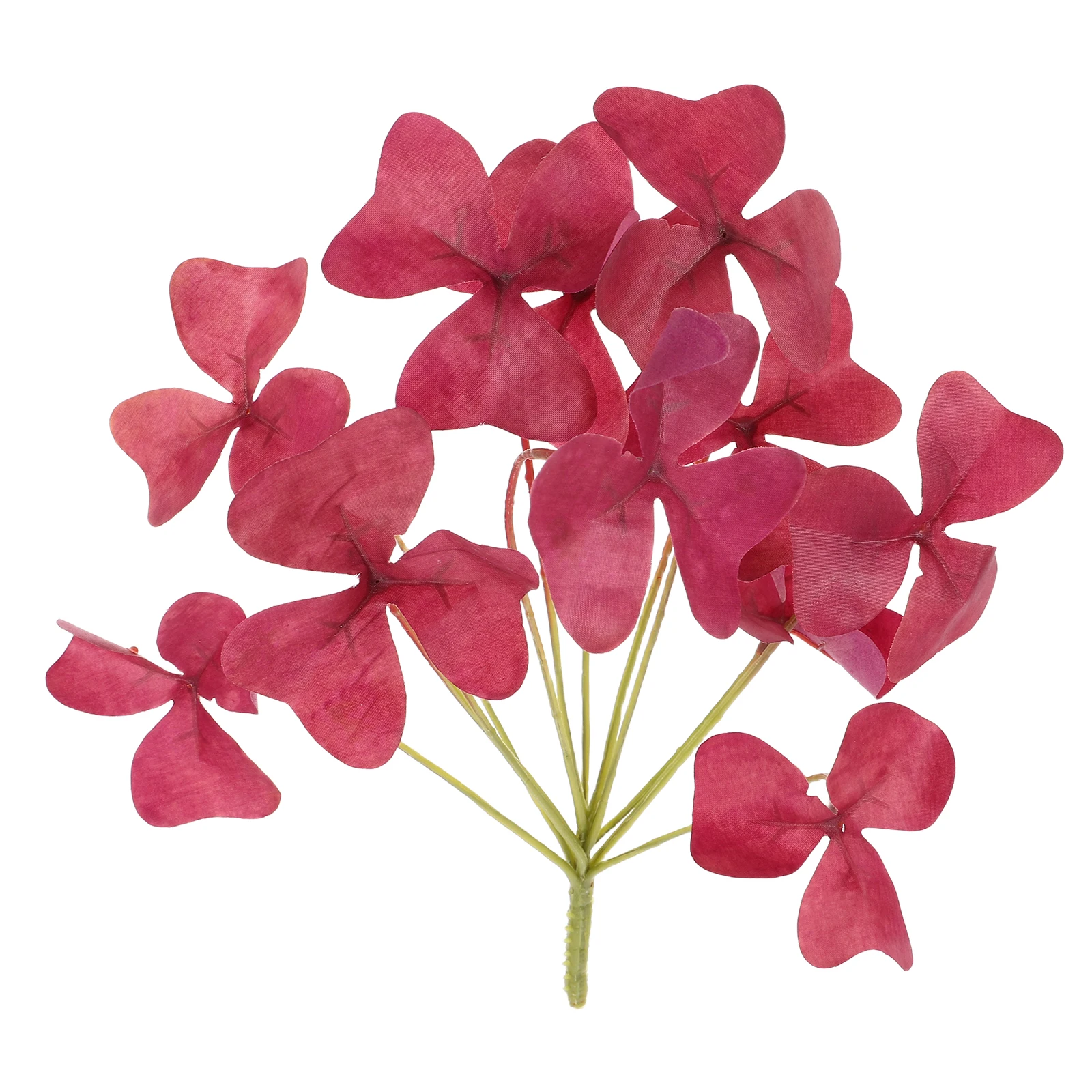 

Artificial Shamrock Plants St. Patrick'S Day Fake Flower Bouquet For Home Office Wedding Vase Decor Small Faux Greenery