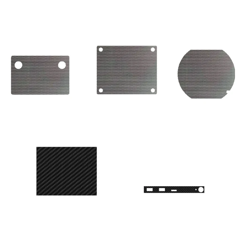 Staubschutzset für Dampfmaschine mit geformtem PVC-Siebabdeckungsset X3UB – Detail 1