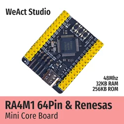 Weaxie-Carte de démonstration de carte de base, Renesas, RA4Dallas, R7FA4M1AB3CFM # uto 0, R7FA4Dallas, R7FA4M1AB3CFM