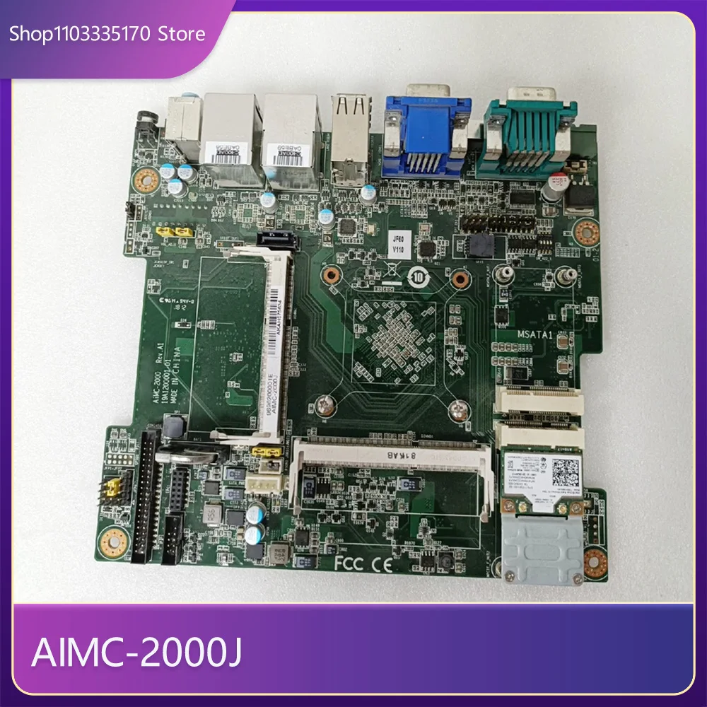 

For Advantech Embedded Industrial Computer Mainboard AIMC-2000 Rev.A1 AIMC-2000J