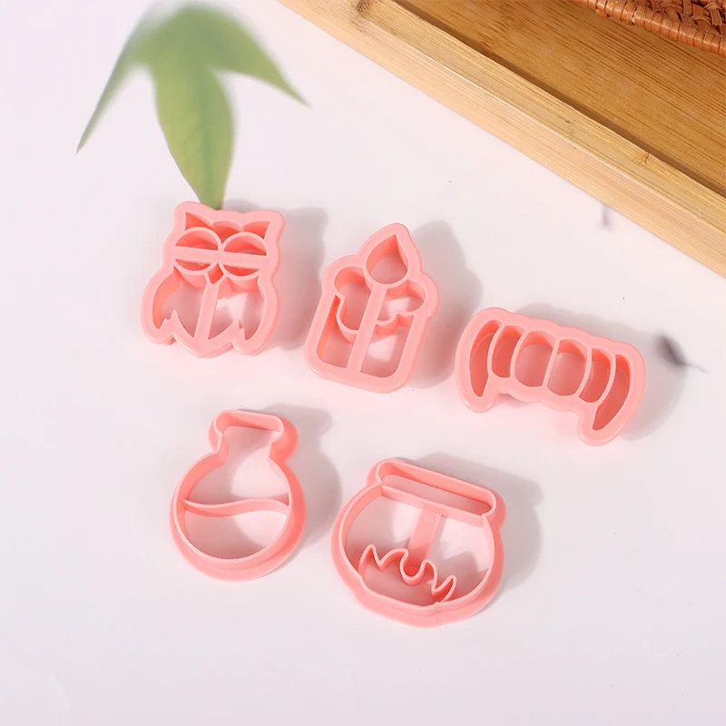 Formy na Halloween 3D Czekoladowe cukierki Gliniane formy do pieczenia ciastek Cupcake Topper Fondant Narzędzia do dekoracji ciast