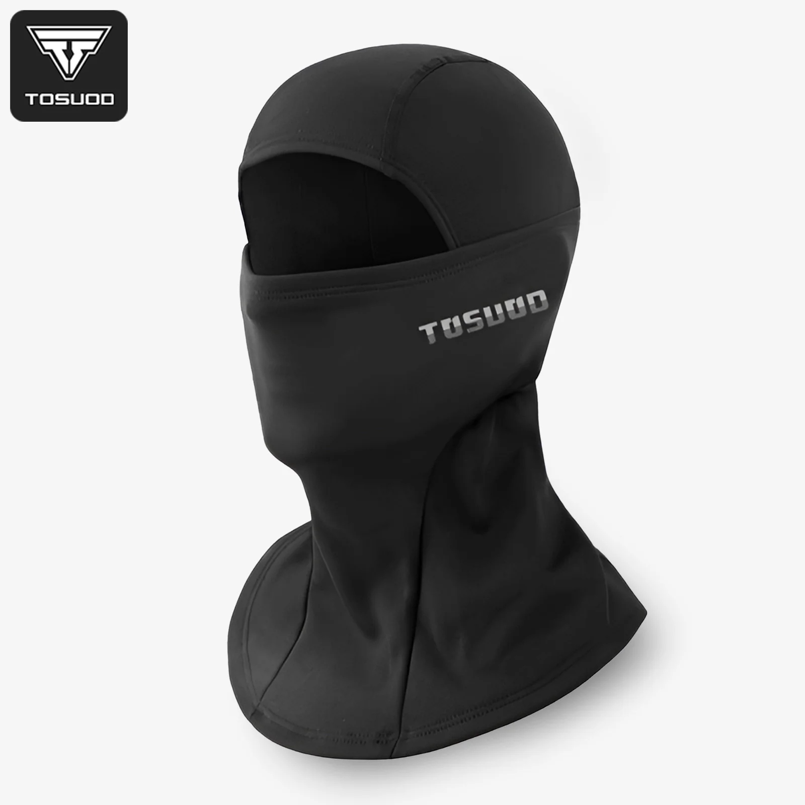

TOSUOD Thermal Fleece Warm Cycling Mask Windproof Breathable Full Face Cover Warm Elastic Motorcycle Bike Outdoor Sport Headwear