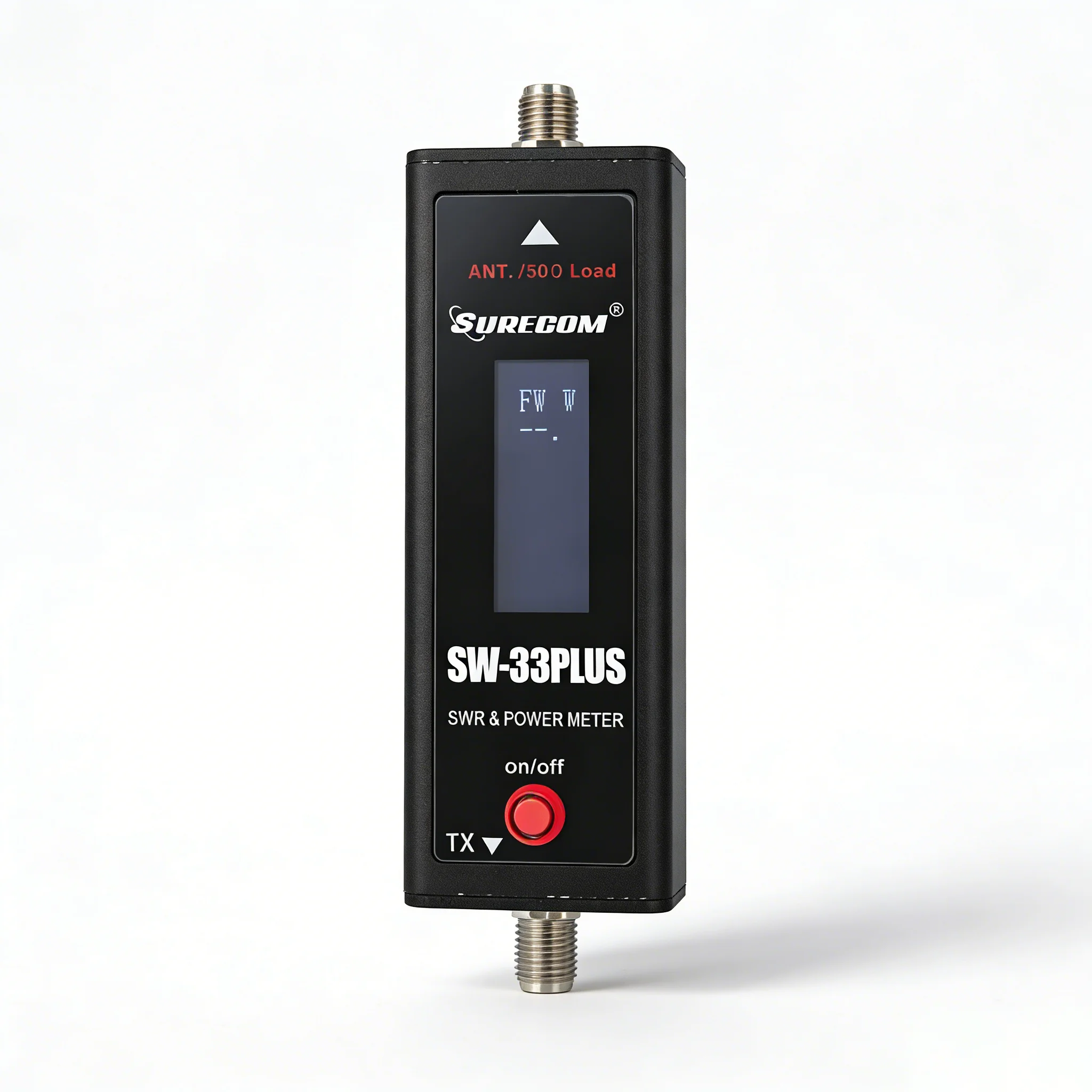 Surecom SWR & Power Meter 125-525MHz RF Wattmeter 100W High Power Tester for Analog Walkie Talkie Antennas