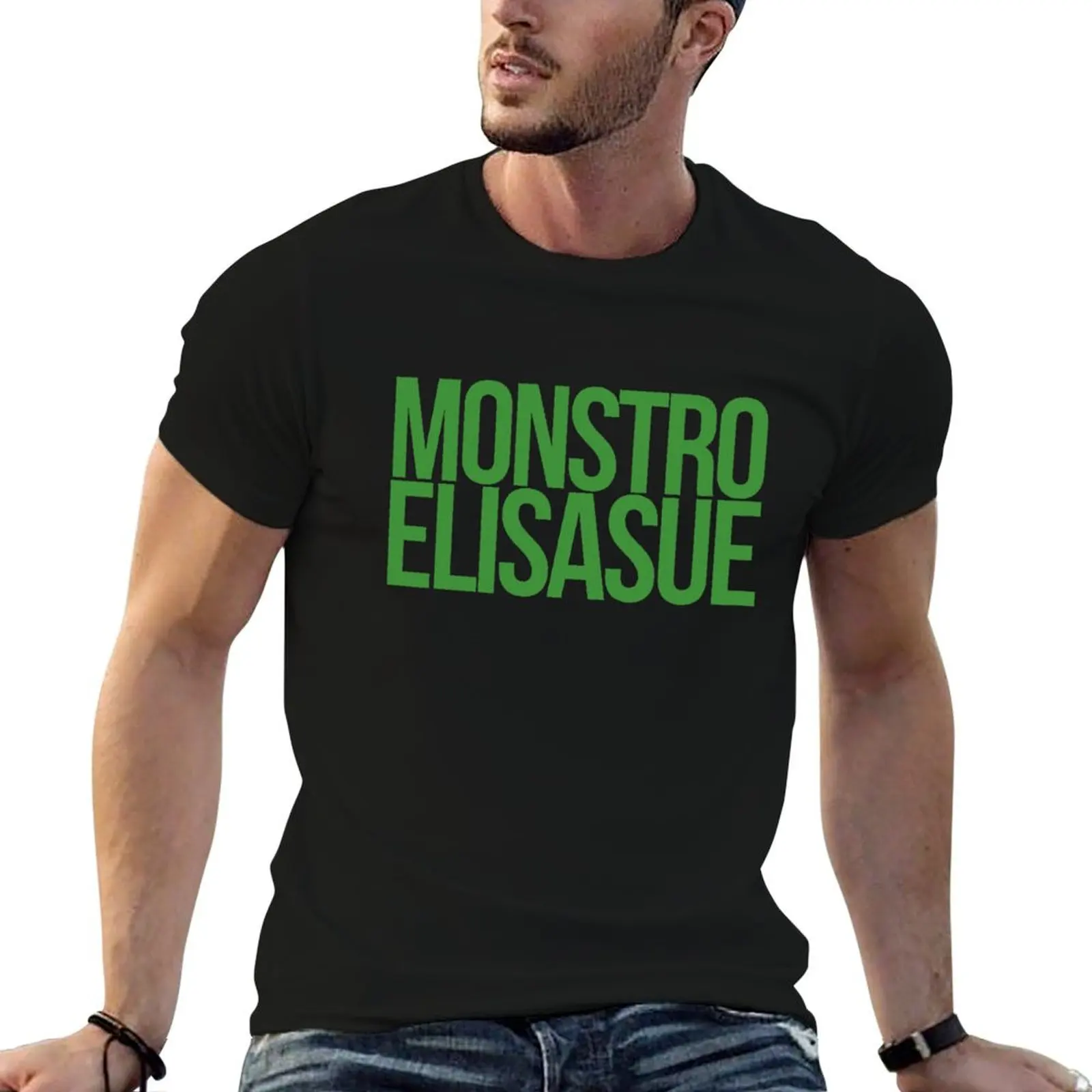 Monstro Elisasue Essential T-Shirt graphic t shirts Short sleeve tee anime figures shirts men graphic