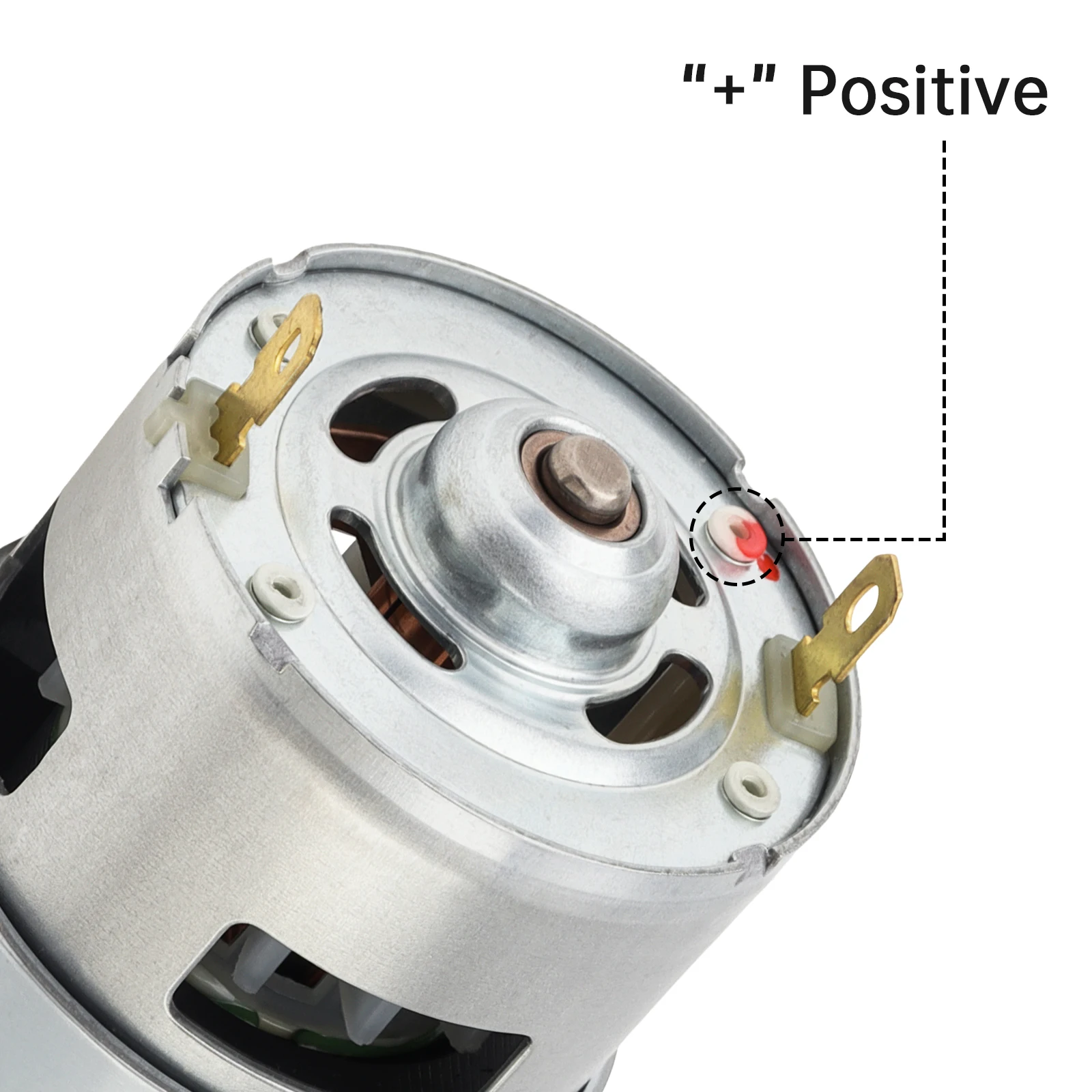 RS775 DC Motor with 16Teeth Gear 21V 19800RPM Micro Motor Fit for Makita Impact Drill/Cordless Electric Drill,Impact Drill Motor
