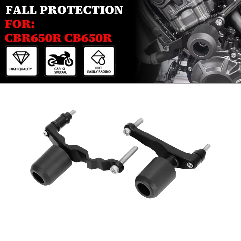 

Anti Falling Bar Frame Sliders Anti-collision Fairing Guard For Honda CBR650R CB650R CBR650R CB 650R E-Clutch cbr650r 2024 2025