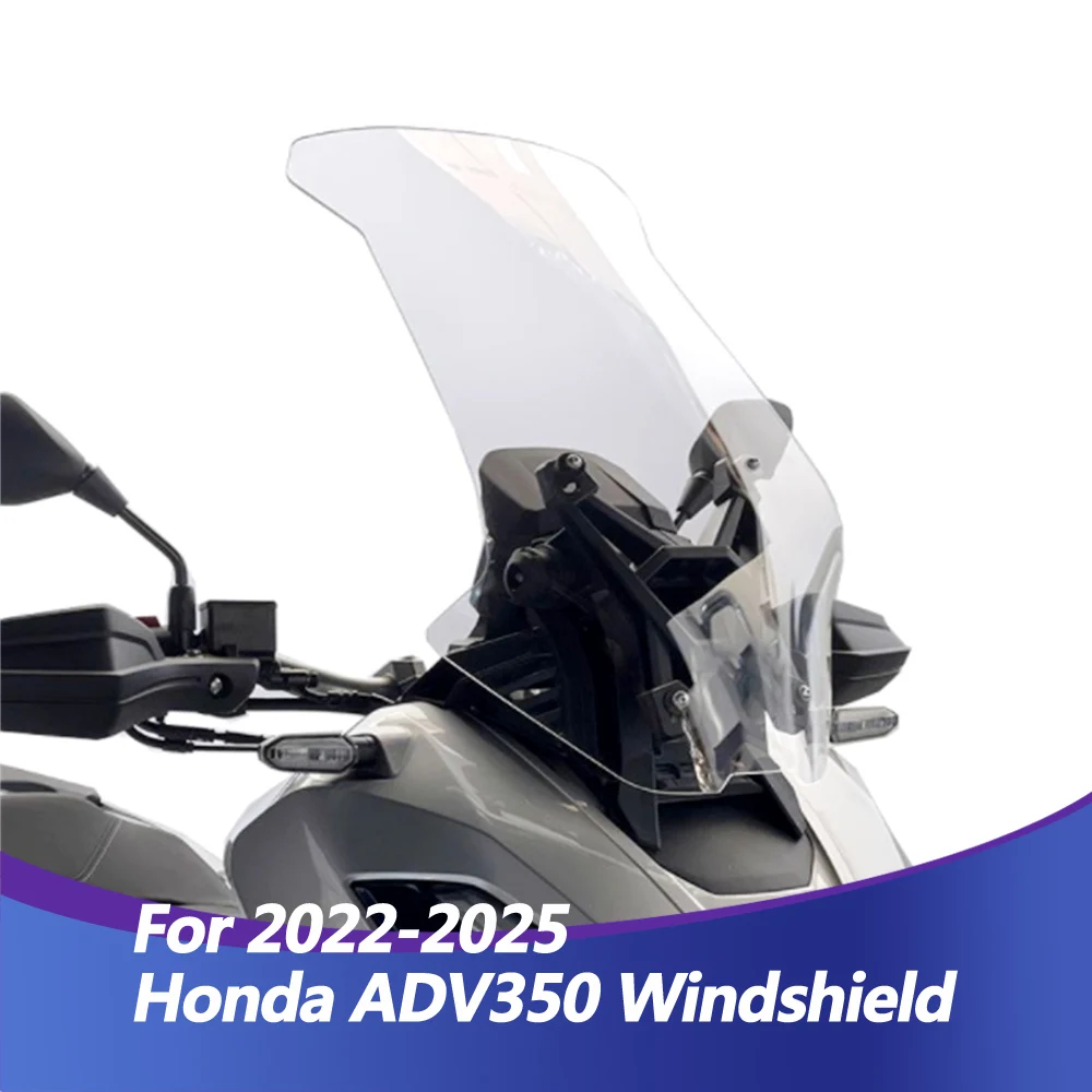 Waterbird Style Windshield For 2022-2025 Honda ADV350  ADV 350 Modification Windshield Height and Widening of Front Windshield