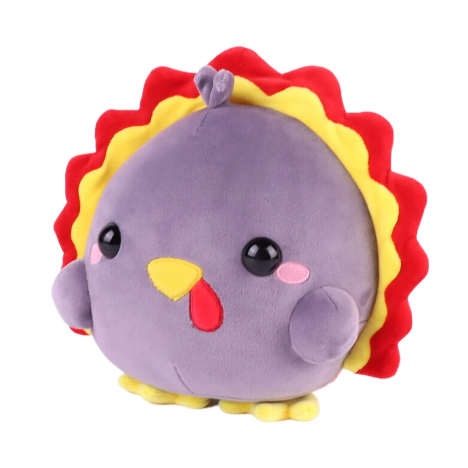 20cm/7.87in Thanksgiving Turkey Plush Toys Chicken Plush Toys Home Decoration Christmas Plush Toys Halloween Plush Gift