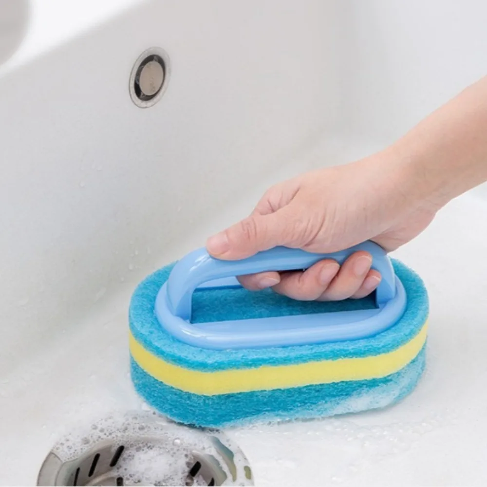 Kitchen Products Remove the Cleaning Brush With Thick Stains Pot Tile Kitchen Toilet Bathroom Clean Sponge Wipe Gadgets Tools