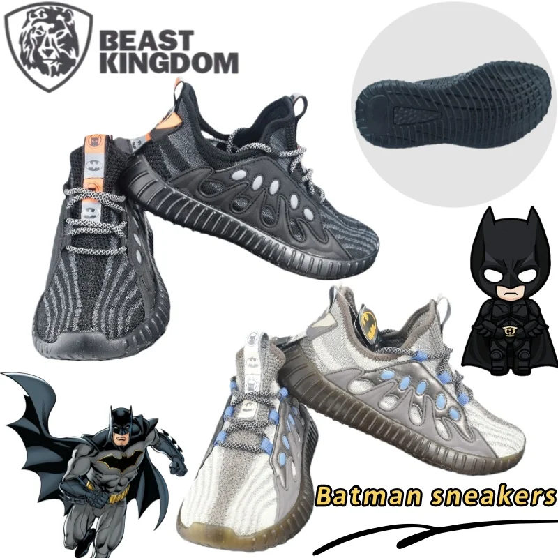 

Кроссовки BeastKingdom Batman, креативные высококачественные аниме-модные универсальные повседневные кроссовки с мягкой подошвой для бега