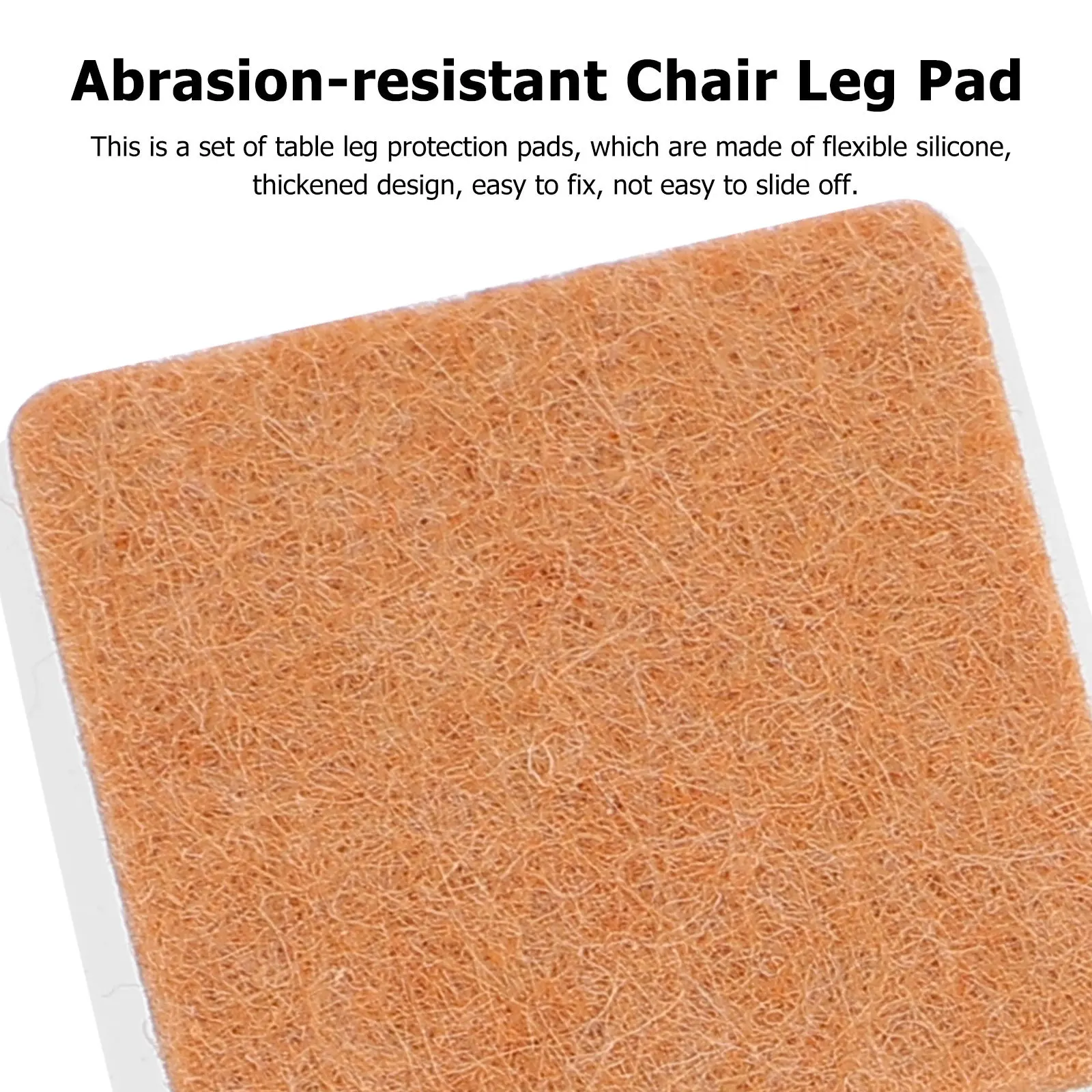 

1Set Table Leg Protection Pads Silicone Thickened Non-Slip Furniture Covers Silent Glide for Chairs Stools Dining Room Floor