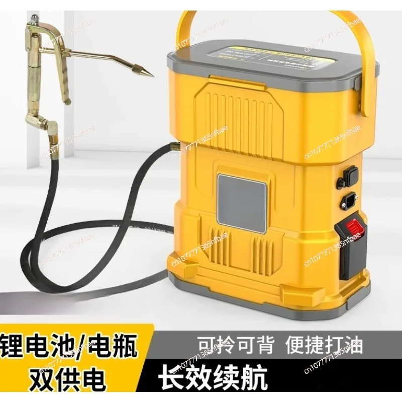 

24V Portable Electric Grease Gun Automatic High Pressure Rechargeable Lithium Battery Powered Special Tool for Excavator