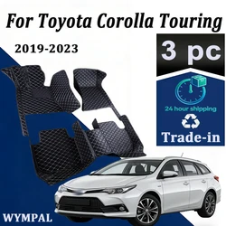 Car Floor Mats For Toyota Corolla Touring Sports Suzuki Swace E210 2019~2023 Estate Leather Floor Carpets Matts Car Accessories