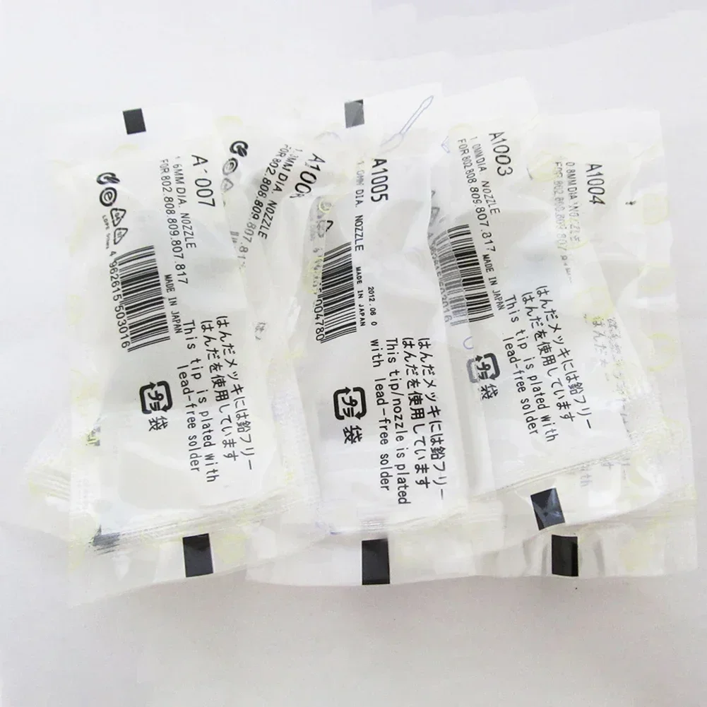 1pc Leadless Welding Header 1.0mm A1002 A1003 A1004 A1005 A1006 A1007 For 802 808 809 807 817 Replacement Tip Soldering