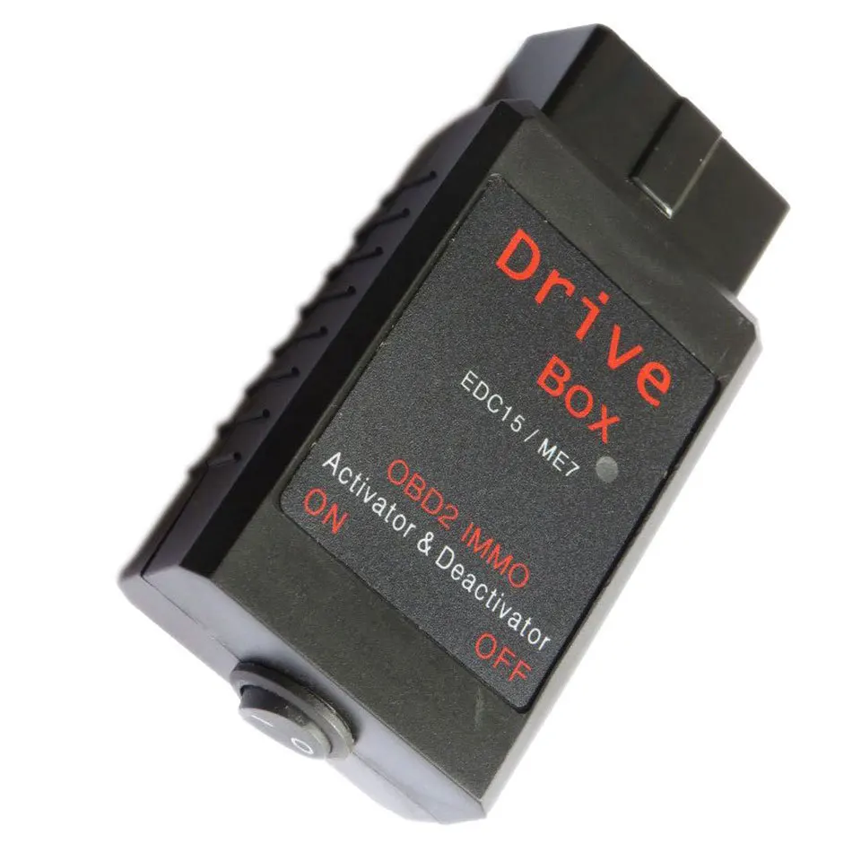 OBDII Driver Switch OBD2 IMMO Deactivator Activator For Bosch VAG Drive Box EDC15/ME7 Car Diagnostic Tool Scanner