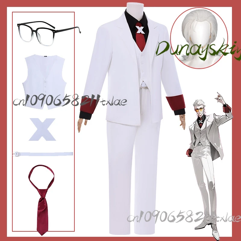 

INERTIA nZk TO BE HERO X Cosplay Suit – NICE Full Set with Wig & Formal Attire | Anime Detective Style Halloween graduation