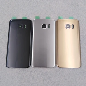 Cubierta de vidrio posterior para Samsung Galaxy S7 G930/S7 Edge G935 Panel de la carcasa trasera Piezas de repuesto del panel con lente de cámara 12 mejores ventas Samsung S7 Edge Back Glass - №10