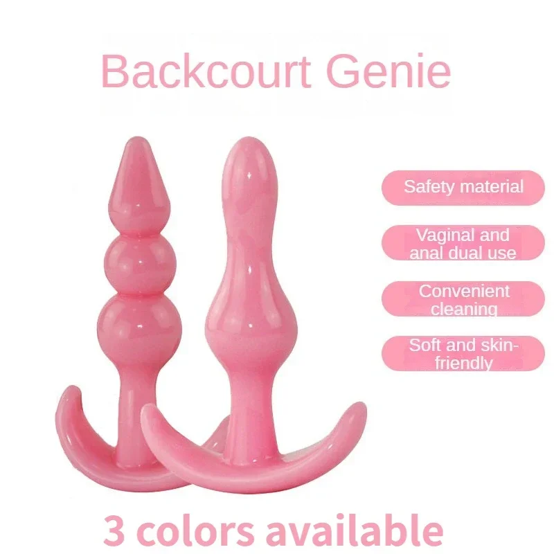 Silicone Anal Beads Plug Vaginal G-spot Massager for Women Couple Bullet Adult Masturbation Vibrator Sex Toys