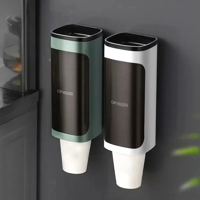 

Self-designed Simple Automatic Cup Dispenser Water Dispenser Paper Cup Holder Disposable Paper Cup Holder Storage Rack
