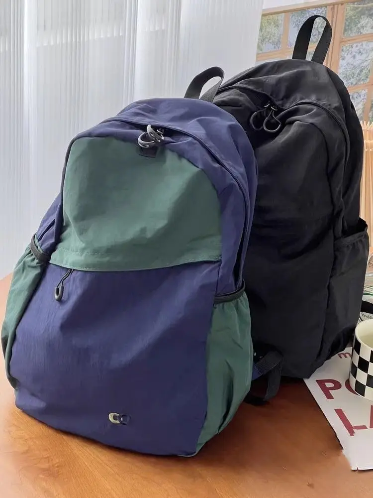 Backpack Nylon 2026 New Spring Summer Koren Light Fashion Simple High-Capacity Bookbag Casual