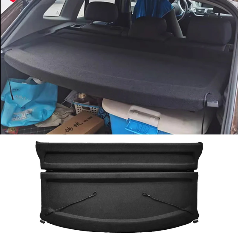 For BMW X1 2010-2016 Not-retractable Trunk Cargo Cover Parcel Rack Anti-Peeping Shield Privacy Auto Interior Accessories