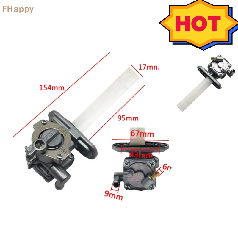 Fuel Valve Switch Petcock Vacuum Faucet Petrol Tap For Motorcycle Katana GS450 550-850 GSX600F GSX750F Replace Part
