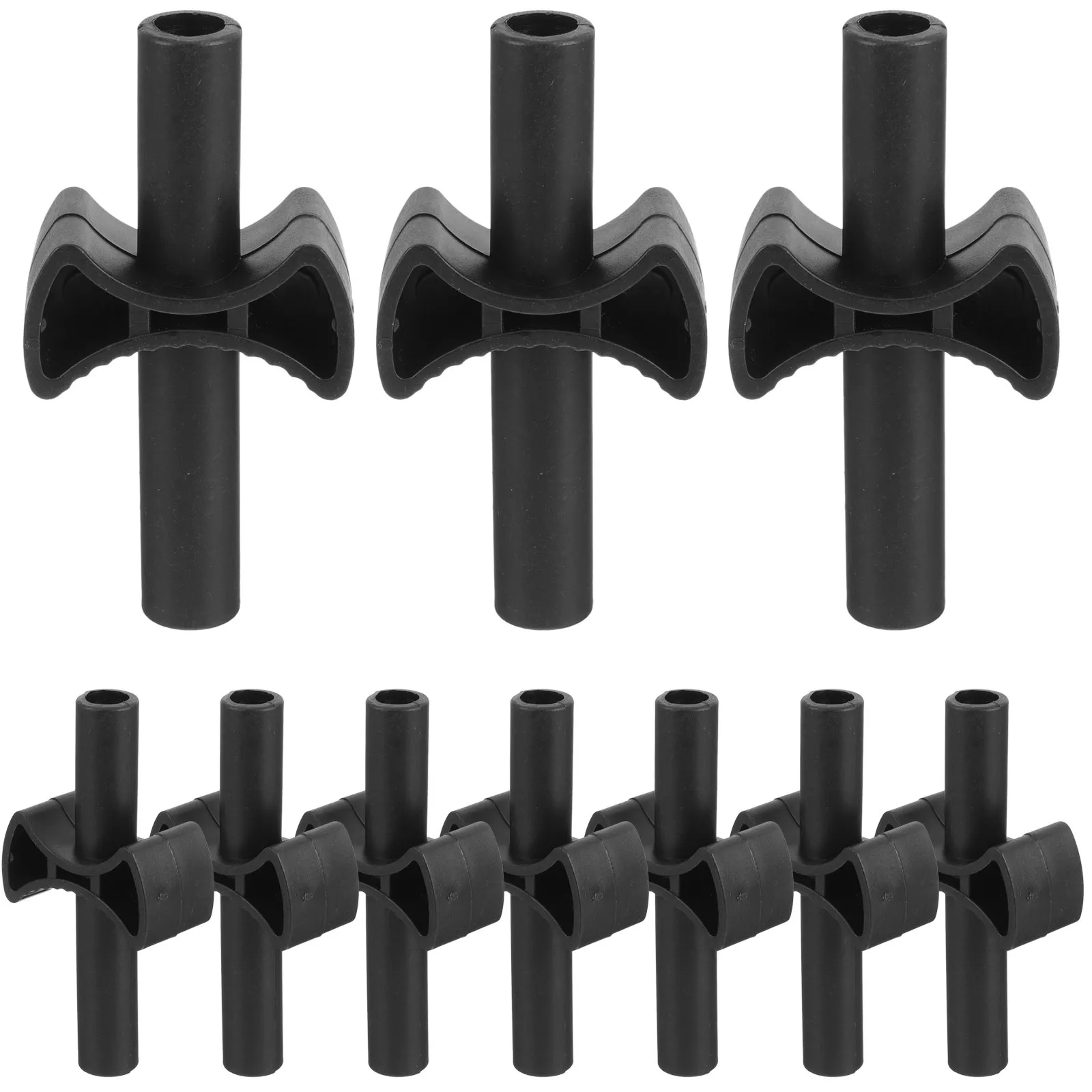 

12Pcs Trampoline Enclosure Pole Spacers Reusable Plastic Washers for Secure Pole Connection Replacement Parts Sturdy Outdoor
