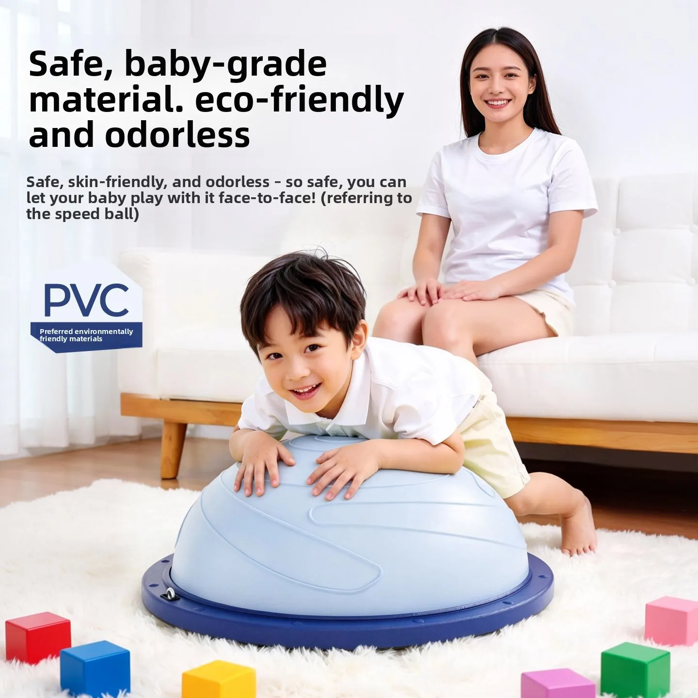 Wave Speed Ball Semi-circular Balance Yoga Fitness Hemisphere Bobby Persian Speed Wave Training Equipment Anti-slip
