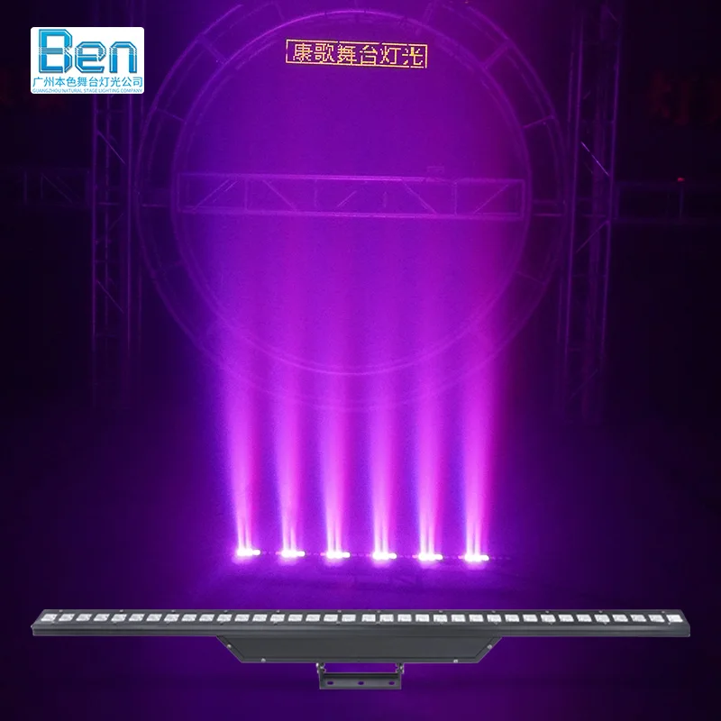 

RGB 3IN1 DMX512 Wall Wash Light DJ Disco Matrix Lights Stage Strobe Effect for Club Party Dance Shows