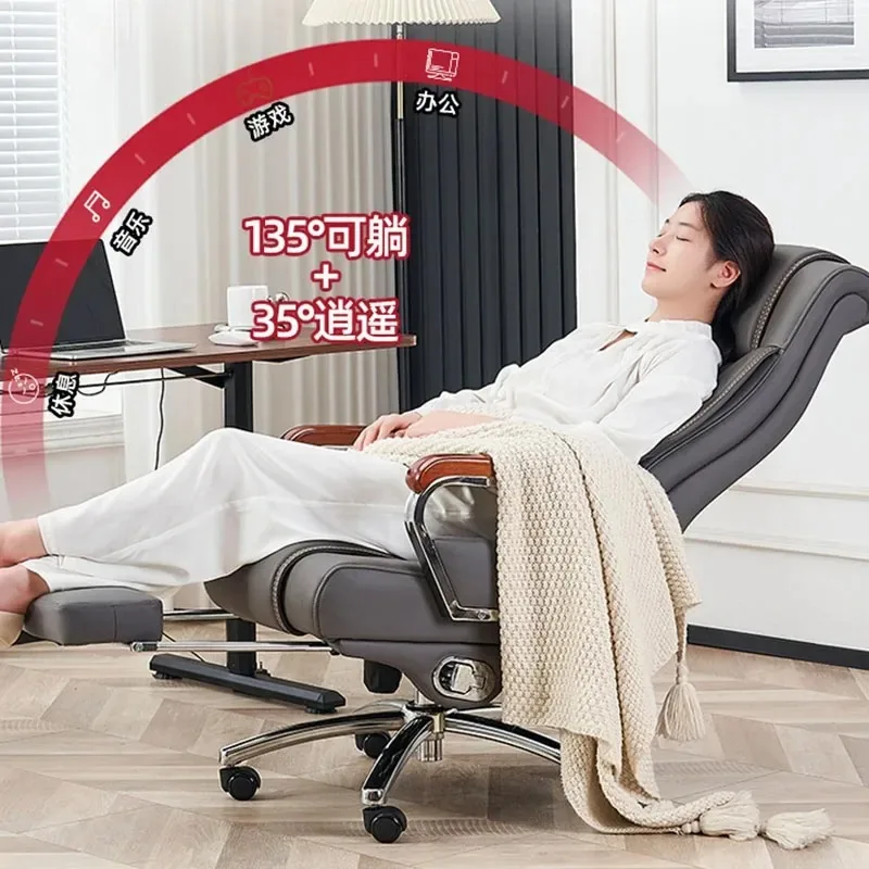 & Office Chair Armchair Swivel Office Furniture Silla Oficina Relaxing Boss Office Chairs Armchair Luxurious Modern Ergonomic