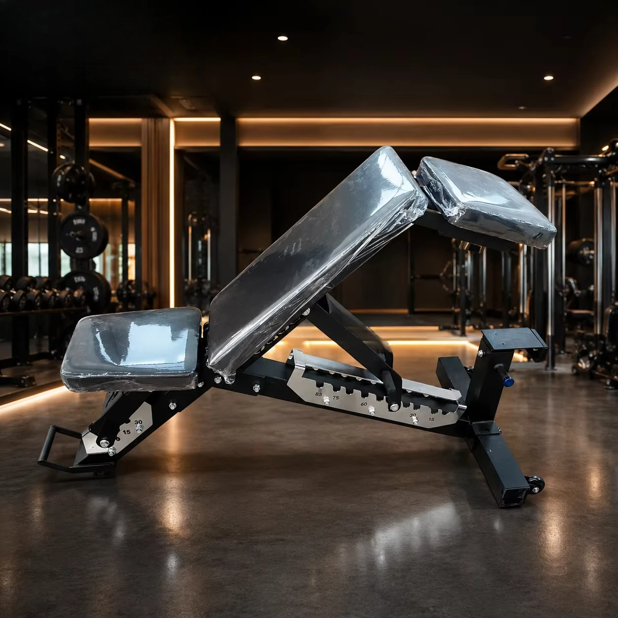 Strength Training Solution Heavy Duty Multi Position Utility Bench Professional Commercial Grade Equipment