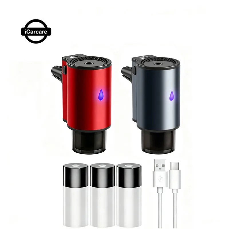 Smart Car Aroma Diffuser Electric Vent Air Freshener Automatic Aromatherapy Deodorizer for Auto Interior